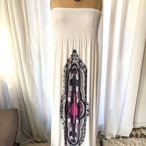 CristinaLove stretch maxi dress